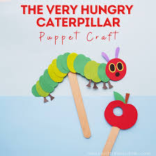 Free printable templates to be used in accompaniment with the story the very hungry caterpillar by eric carle. The Very Hungry Caterpillar Puppet Craft Messy Little Monster