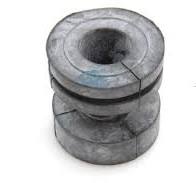 Rubber for drive shaft vibration damper, left side
