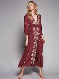 Embroidered Fable Midi Dress Embroidered Maxi Dress Dresses Floral Embroidered Dress