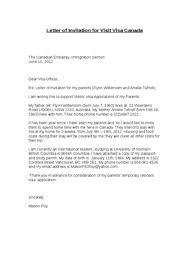 Sample of letter of invitation addressed to the consular officer. 15 Format Of Canada Visitor Invitation Letter And Review