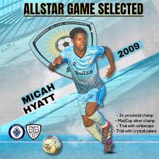 🌟⚽️ Micah Hyatt, a standout midfielder, BTB player making waves with the  DS Futbol Academy and Crystal Palace in England! 🇬🇧 With an impressive  track record of being a 3-time outdoor provincial