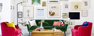 Get creative with these living room wall décor ideas to spruce up utilizing a bookshelf for design purposes is one unique living room wall décor idea. 7 Tips On How To Hang Wall Art Like An Interior Design Pro Kathy Kuo Blog Kathy Kuo Home