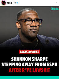 Breaking News: Shannon Sharpe off the air at espn 😳😮🥲 Details in the  comments ⬇️ #shannonsharpe #ShannonSharpeoutatESPN #ESPNremovesShannonSharpe