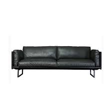 guido三人座皮沙發 腳椅 咖啡 深灰 咖啡色 深灰 黑色 橘色 home decor decor sofa