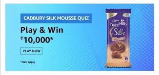 Milk the.gov means it's official.federal government websites often end in.gov or.mil. Amazon Cadbury Silk Mousse Quiz Answers Win Rs 10 000 Amazon Pay Balance Pricebaba Com Daily