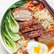 Mix the soy, mirin and 200ml water, and pour this over the pork belly.add a little more water, if needed, to just cover the meat. Pork Belly Ramen The Wooden Skillet