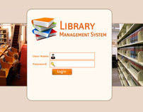 Library Management System On Behance