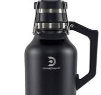 DrinkTanks Growler de cerveja de aço inoxidável isolado a vácuo de 946 ml |  Amazon.com.br