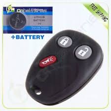 details about new replacement keyless entry remote car key fob clicker beeper w 2 battery