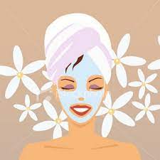 Setiap masker yang kami jual menggunakan bahan dasar alami organik dan natural. Gambar Kartun Orang Pakai Masker Wajah Ideku Unik