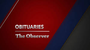 Obituaries for Feb. 16, 2022