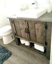Rustic Custom Vanity Bathroom Powder Room Sherlock Etsy Bathroom Decor Custom Bathroom Vanity Diy Bathroom