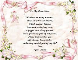 A Poem 4 My Sister Mothers Day Poems Happy Mothers Day Poem Best Friend Poems