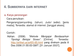 Cara Menulis Daftar Pustaka Dari Internet Blog Atau Wikipedia Tekooneko