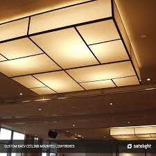 Racv Ceiling Mounted Lightingbox Satelight Square Light Box Feature Lighting Ceiling Lights Decorative Lamp Shades Ceiling Mounted Lights