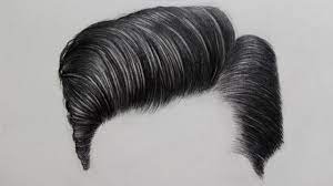 Whilst this video demonstrates how the basic shapes. Step By Step Drawing Of Men S Hair Tutorial For Beginners Youtube