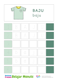 The world's largest digital library. Download Gratis Worksheet Belajar Menulis