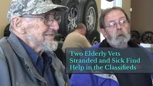 Two Elderly Vets Stranded and Sick Find Help in the Classifieds