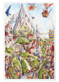 Wimmelbilder & wimmelbild & wimmelbildspiele gratis online spielen, graz. Wimmelposter Bestellen Posterlounge Ch