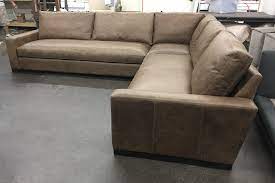 Sectional sofa couches from ocfurniture.com in orange county and los angeles will enhance your living room décor with a stylish and inviting look. Braxton L Sectional In Italian Berkshire Burlap Leather Furniture At Leathergroups Com