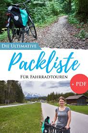 Packliste Radreise Fahrradtour Ausrustungs Guide Pdf In 2020 Radtour Fahrradtour Reisen