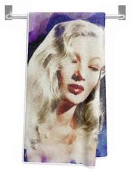 Veronica Lake, Hollywood Legend Bath Towel