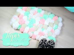 Image result for how to make a pom pom rug