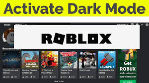 How to make custom gear. How To Enable Dark Mode On Roblox For Mobile Pc 2021 Youtube