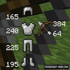 If you are an inveterate minecraft player and want to get better and. Durability Show Hud Mod For Mc 1 11 1 10 2 1 8 9 1 7 10 Pc Java Mods