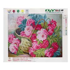 Browse by theme and level to find the design of your dreams! Diy 5d Diamond Painting Flower Basket Art Craft Embroidery Cross Stitch Kit Ebay