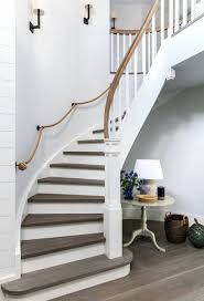 We had new stair hand railings, spindles, and newel posts installed. 12 Amazing Coastal Staircase Ideas For A Summer Home