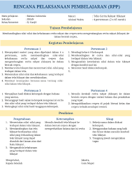 Download silabus dan rpp bahasa indonesia 1 lembar kelas xii k13 revisi 2021, rpp satu lembar sma kelas 12 bahasa indonesia semester 1 & 2 Contoh Rpp Sma 1 Lembar Idsch Id