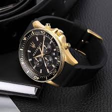 Amazon.com: Maserati Mens Sfida R8871640001 Black Silicone Quartz Fashion  Watch : Maserati: Clothing, Shoes & Jewelry