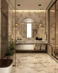 Dekton avant garde in helena, from £450 per sq m, cosentino. Luxurious Bathroom On Behance Bathroom Remodel Cost Bathroom Interior Design Bathroom Design Luxury