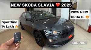 Image result for Deep Pearl Black 2025 Slavia