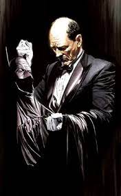 Batman's butler was alfred pennyworth, who was played by the late michael gough. Alfred Pennyworth Wikipedia