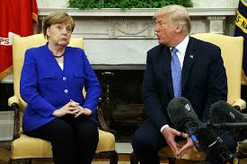 Trump, stating merkel's spokesman went on to add that the chancellor did not, however. In Trump Visit Merkel Echoes Macron On Iran