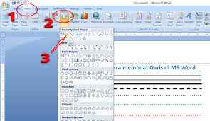 Cara Membuat Garis Tebal Atau Tipis Di Microsoft Word Raumus Com