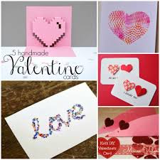 I think something like „ten things i love about you. 5 Handmade Valentine Cards And How They Can Make A Difference Dollar Store Crafts