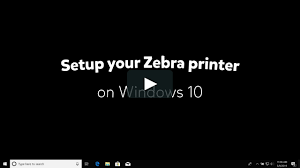 Compatible with zebradesigner 2 (v. Configure Your Zebra Printer On Windows 10 On Vimeo