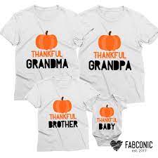 Maybe you would like to learn more about one of these? Thanksgiving Grandparents Shirts Thankful Grandpa Grandma Baby