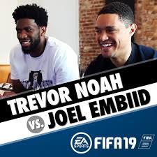 Joel embiid's new profile pic on twitter. Trevor Noah Trevor Noah Vs Joel Embiid Fifa 19 Facebook