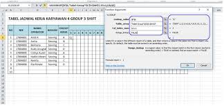 Membuat jadwal piket dengan cara yang tidak biasa di microsoft office excel, cara membuat daftar piket piket di microsoft excel cara membuat denah cara mudah membuat jadwal kerja atau rooster dengan menggunakan rumus =countif sehingga mempermudah memonitor kehadiran pershift kerja jual hi excel pemula , ada permintaan untuk membuat jadwal kerja otomatis. Cara Membuat Jadwal Kerja Karyawan Dengan Fungsi Vlookup Pada Excel