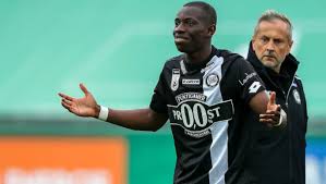 Video Watch Kelvin Yeboah S Opener For Sturm Graz In Austrian Bundesliga Big Win Ghana Latest Football News Live Scores Results Ghanasoccernet