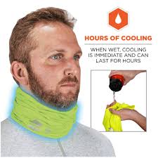 Ergodyne Chill Its 6489 Cooling Neck Gaiter or Face Covering, Two Layers,  Adjustable Nose Clip for Secure Fit, Lime, S/M : Amazon.com.au: Home  Improvement