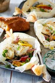 Fisch Gemuse Packchen F R Isch Und Fertig Rezept Lecker Rezept Rezepte Lachs Rezept Fischfilet Im Backofen