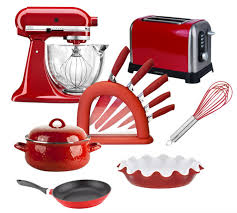 Everything You Need For The Perfect Red Kitchen Red Kitchen Colorful Kitchen Accessories Red Kitchen Accessories