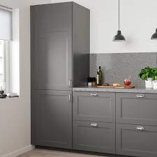 Grey kitchen cupboard doors ikea. Axstad Dark Grey Door 60x80 Cm Ikea Grey Ikea Kitchen Classic Kitchen Cabinets Dark Grey Kitchen Cabinets