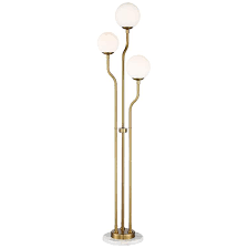 Lite Source Parley Brass White Glass 3 Light Floor Lamp 69m64 Lamps Plus Floor Lamp Three Light Floor Lamp Metal Floor Lamps