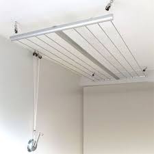 Etendoir De Plafond Avec Manivelle Drying Room Laundry Room Design Drying Rack Laundry